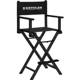 Aluminum Make-up Chair black