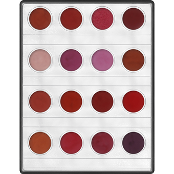 Lip Rouge Mini-Palette 16 Colors