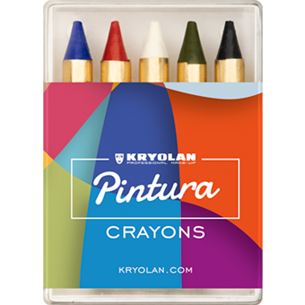 Pintura Crayons 5 colori